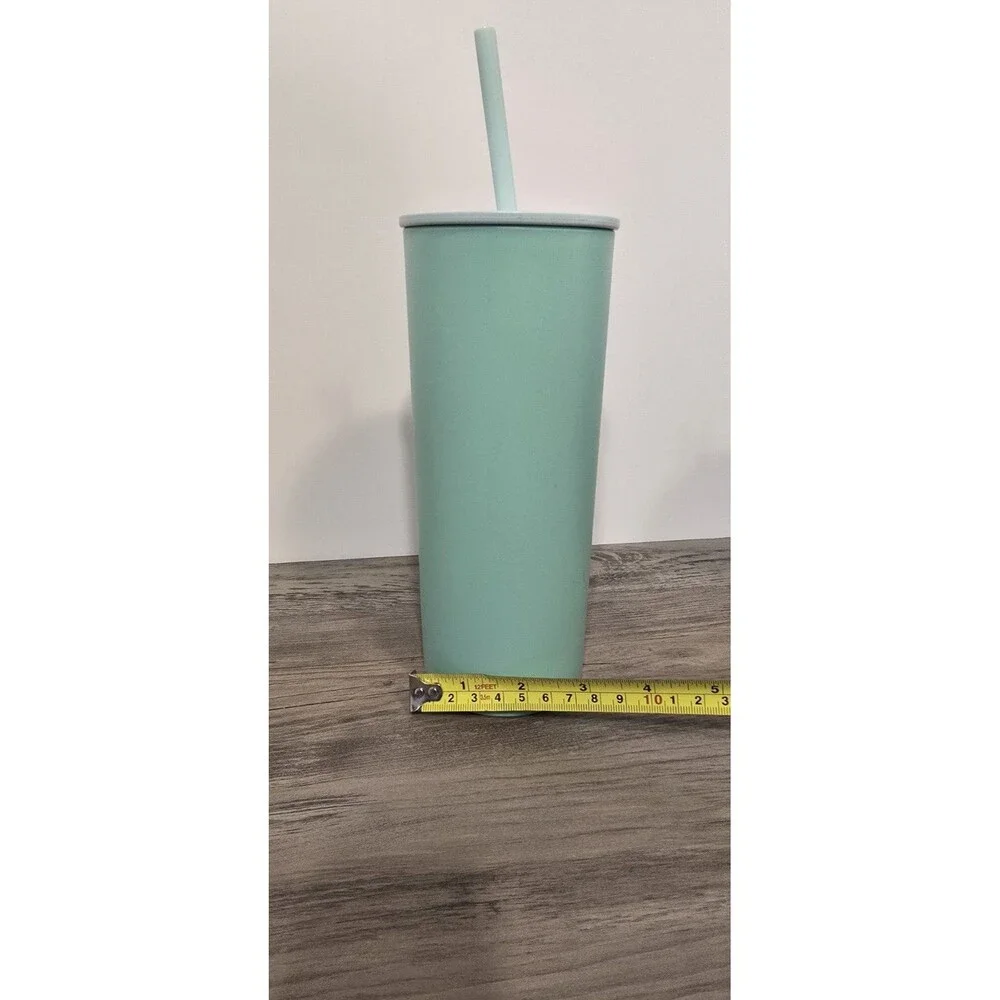 Sun Squad 26oz Tumbler with Straw Mint MULTI COLOR